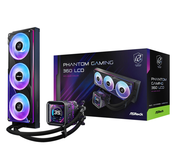 ASRock Phantom Gaming 360 LCD 3x120mm - 1502276 - zdjęcie 8
